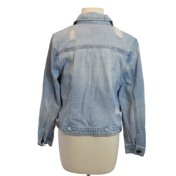 Dollhouse | Distressed | Blue Jean Jacket - Picture 4 of 5